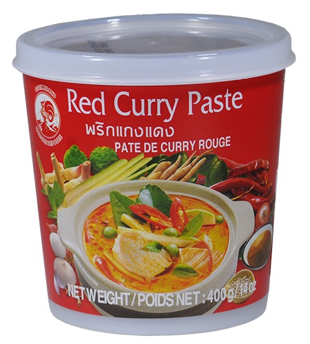 Red curry paste - Cock Brand 400 gr.